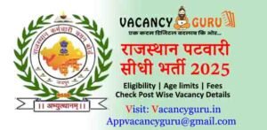 RSSB Patwari Recruitment 2025