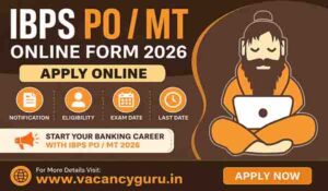 IBPS PO Online Form 2026 IBPS PO Online Form 2026