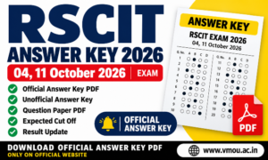 RSCIT Answer Key 2026